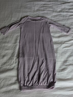 Woolino Baby Gown, Size 0-6 Months